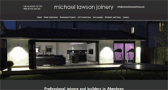 Desktop Screenshot of michaellawsonjoinery.co.uk